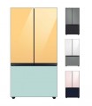 Samsung - Bespoke 30 cu. ft 3-Door French Door Refrigerator with AutoFill Water Pitcher - Custom Panel Ready
