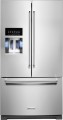 KitchenAid - 27 Cu. Ft. French Door Refrigerator with External Water and Ice Dispenser - Stainless steel