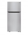 LG - 20.2 Top-Freezer with Ice Maker - Stainless ste