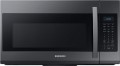 Samsung - 1.9 Cu. Ft. Over-the-Range Microwave with Sensor Cook - Black Stainless Steel--6358144