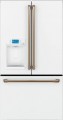 Café - 22.2 Cu. Ft. French Door Counter-Depth Refrigerator - Matte White