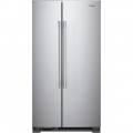 Whirlpool - 25.1 Cu. Ft. Side-by-Side Refrigerator - Stainless steel