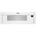 Whirlpool - 1.1 Cu. Ft. Low Profile Over-the-Range Microwave Hood Combination - White-6196917