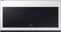 Samsung - Bespoke 2.1 Cu. Ft. Over-the-Range Microwave with Sensor Cooking and Wi-Fi Connectivity - White Glass