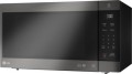 LG - 2.0 Cu. Ft. Family-Size Microwave - Black stainless stee