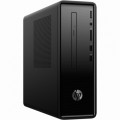 HP - Slimline Desktop - Intel Celeron - 4GB Memory - 1TB Hard Drive - Black
