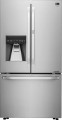 LG - STUDIO 23.5 Cu. Ft. French Door-in-Door Counter-Depth Smart Wi-Fi Enabled Refrigerator - Stainless steel